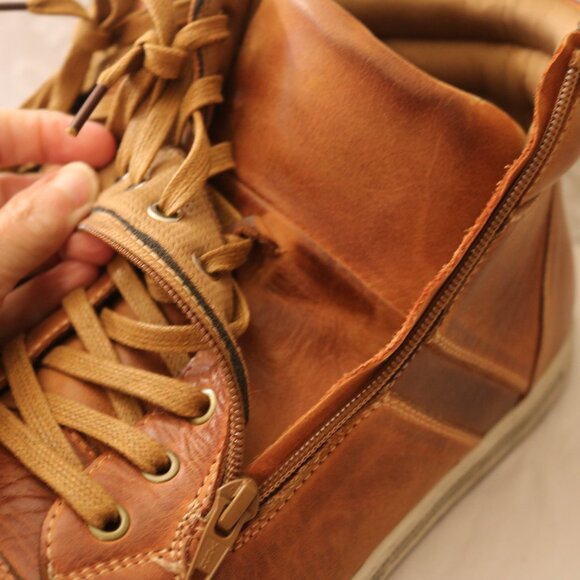 Prop'et Men's Lucas Hi Skate Shoe in brown size 13x 3E - Picture 6 of 10